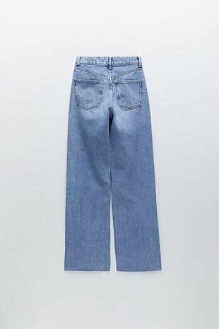 Zara Zara hi rise wide leg full lenght jean