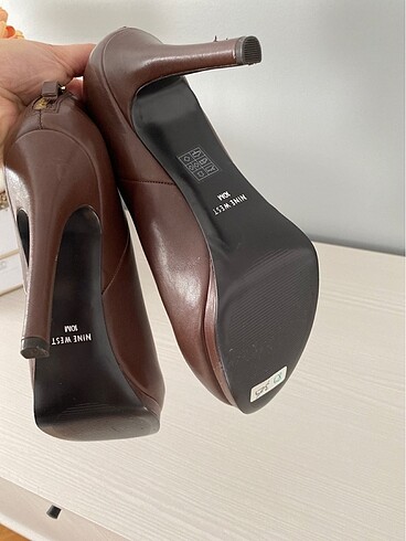 41 Beden kahverengi Renk Nine west bot