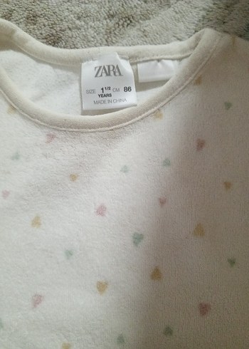 Beyaz  Bebek Kız Takımı Uzun Kollu - Görsel 2