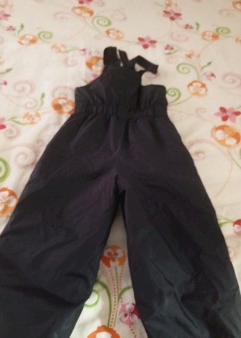 Erkek Çocuk Fermuarlı Mavi Siyah Salopet yağmurluk - Görsel 2