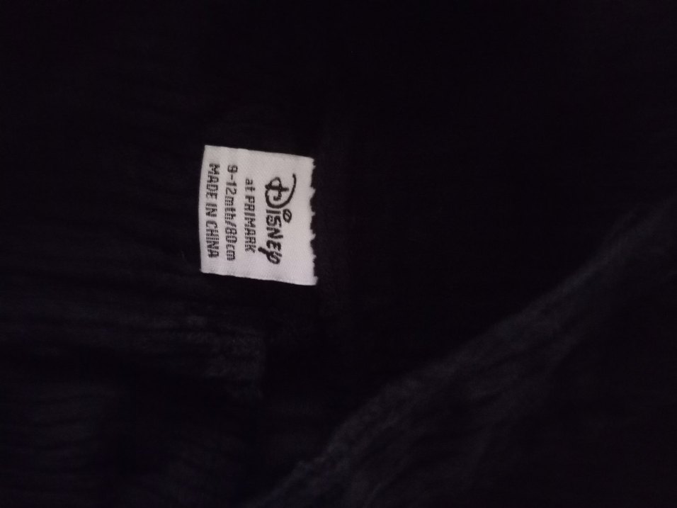 Kız Çocuk Siyah Minnie Mouse Elbise - Görsel 2