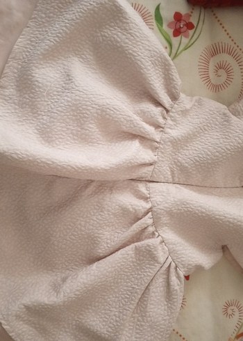 Kız Çocuk Fırfırlı Beyaz Elbise - Görsel 3