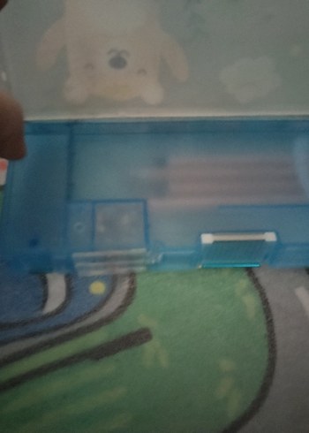 Mavi Pastel Renkli Kalem Kutusu - Görsel 2