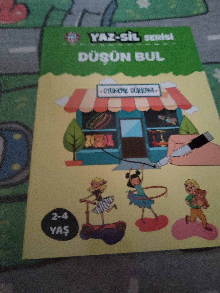 5 adet yaz sil kitap - Görsel 3