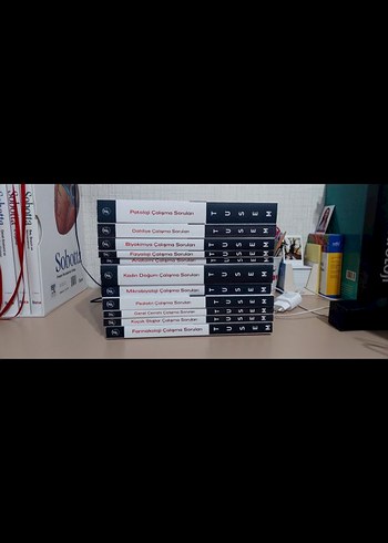 Tusem Tıp Çalışma Soruları Seti 10 Kitap - Görsel 2