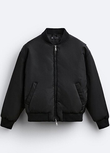 Oversize bomber ceket