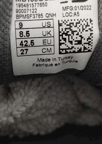 NEW BALANCE ERKEK SPOR AYAKKABI - Görsel 11