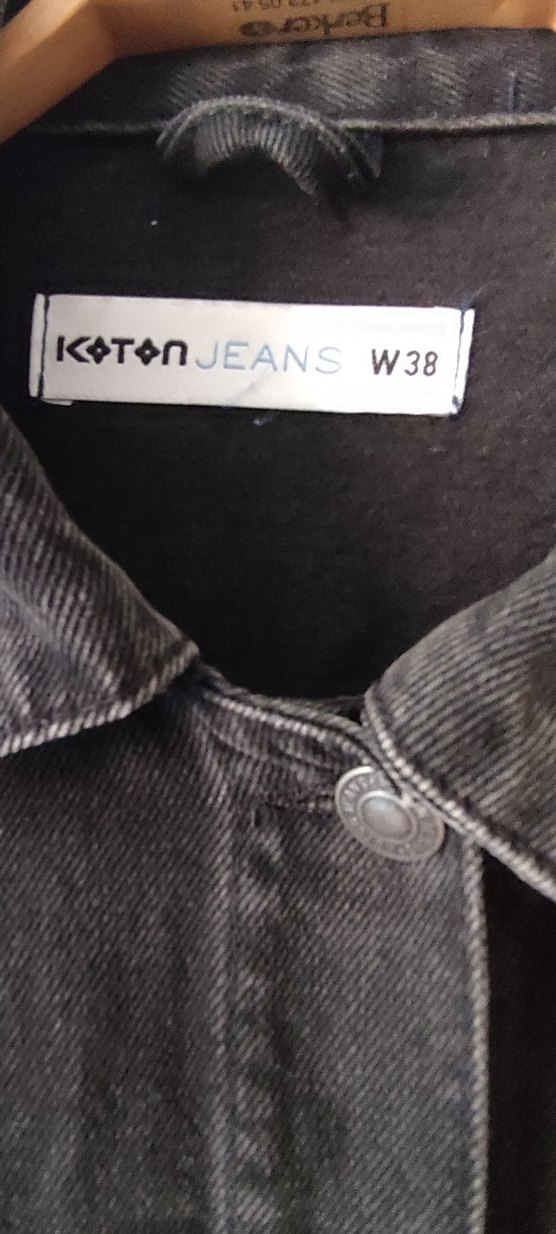 KOTON MARKA BAYAN KOT JEAN ÇEKET - Görsel 4