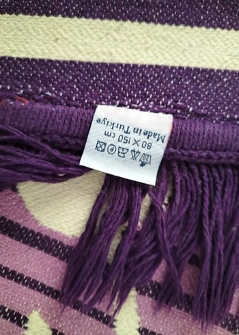 mor krem yolluk kilim 150 cm 80 cm - Görsel 6