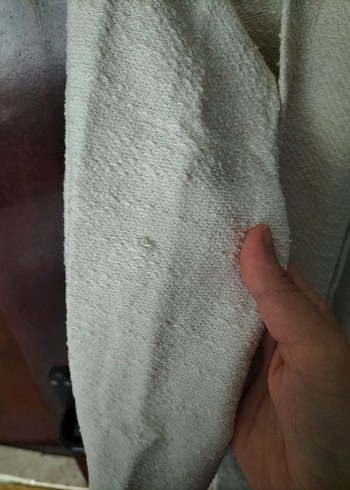 koton m beden beyaz önü açık ceket hırka - Görsel 5