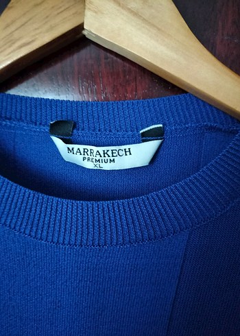 Gece mavisi kısa kollu merserize tişört - Görsel 3