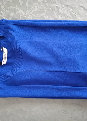 Gece mavisi kısa kollu merserize tişört - Görsel 10