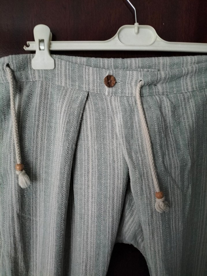 xl erkek otantik bohem salaş pantolon - Görsel 2