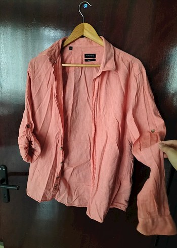 fabrika nar çiçeği large gömlek - Görsel 2