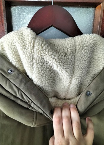 Bershka uzun parka - Görsel 2