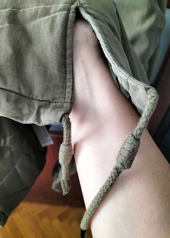 Bershka uzun parka - Görsel 3