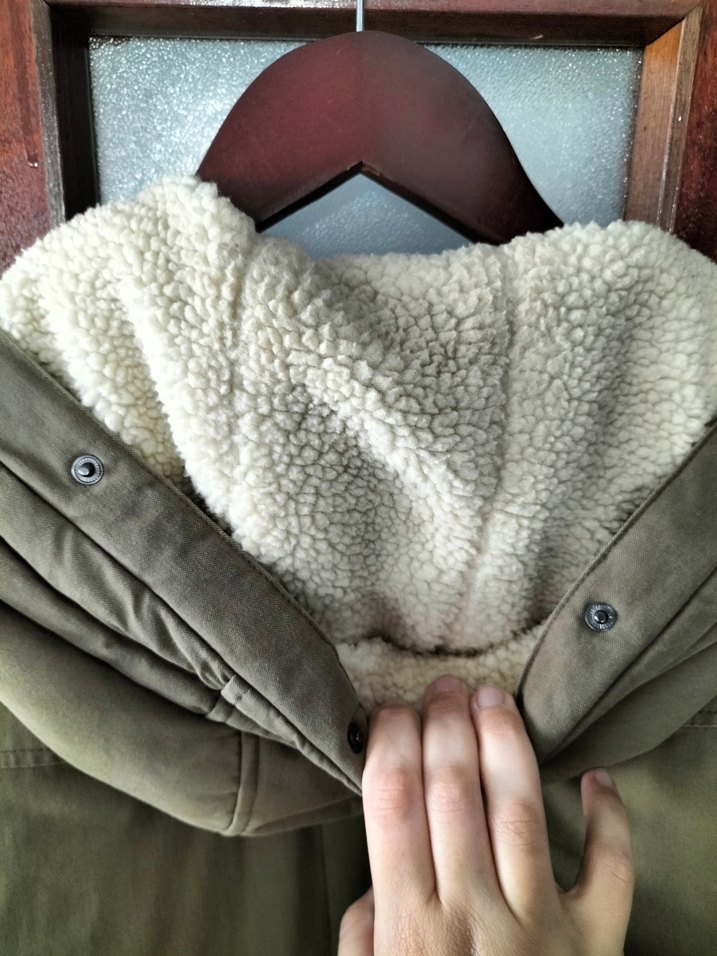 Bershka uzun parka - Görsel 2