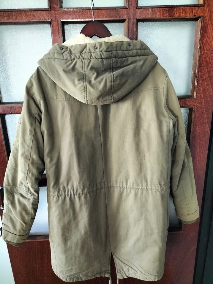 Bershka uzun parka - Görsel 5