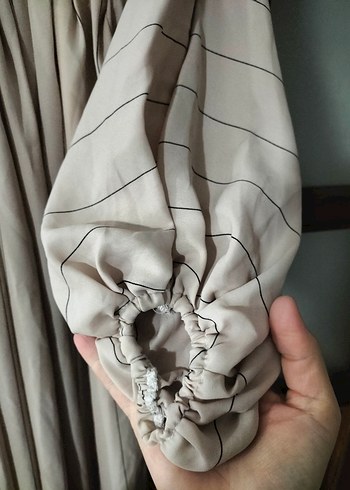 Uzun Kadın Elbise Astarlı - Görsel 2