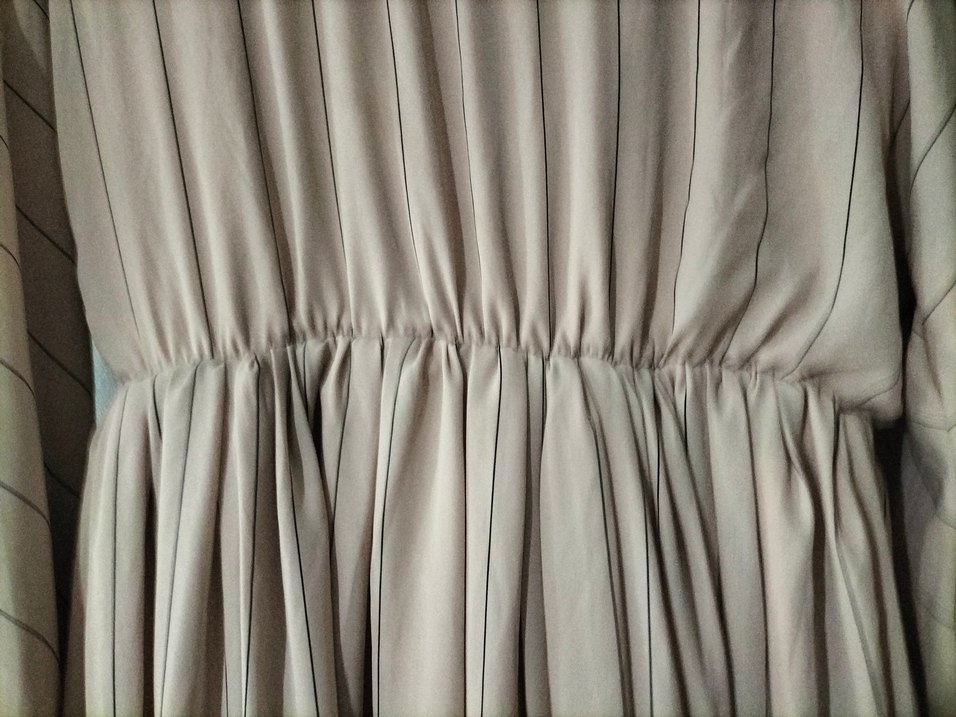 Uzun Kadın Elbise Astarlı - Görsel 3