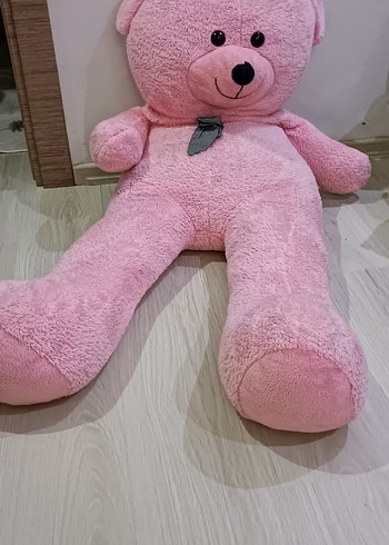 Pembe Peluş Oyuncak Ayı - Görsel 2