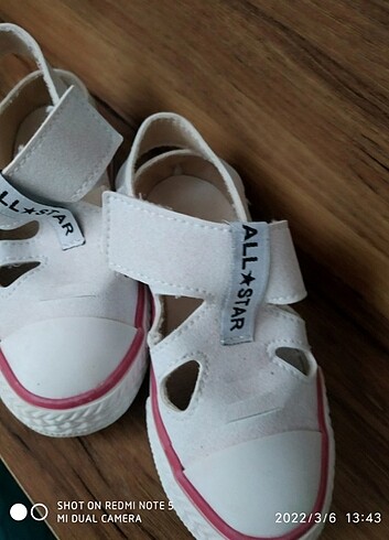 Kız çocuk Converse az kullanılmış sorunsuz