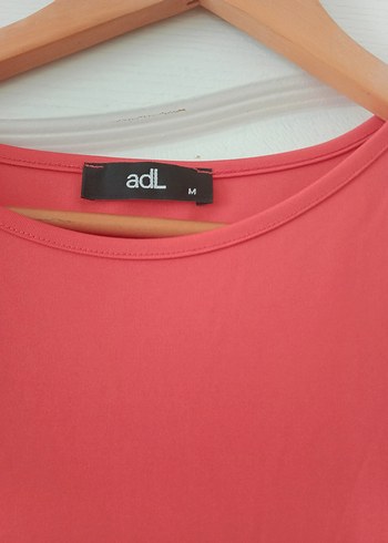 adil ışık elbise nar çiçeği renginde - Görsel 2