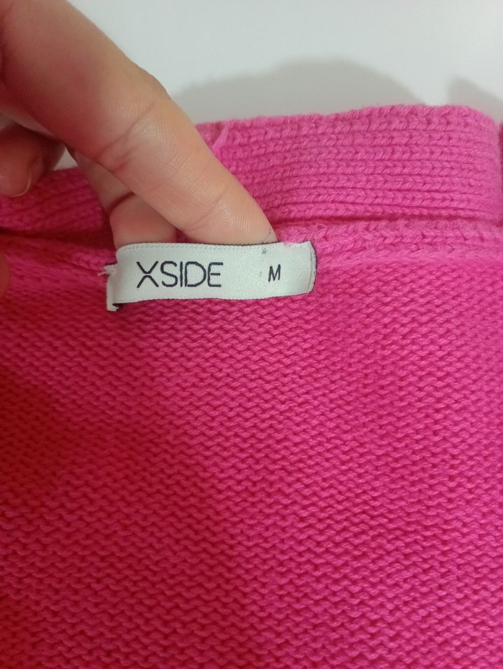 lcw pembe Örgü Kadın Hırka - Görsel 4