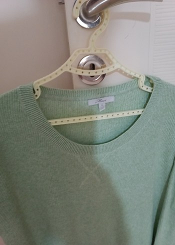 mavi jeans yeşil Kadın Yün Triko Kazak - Görsel 4