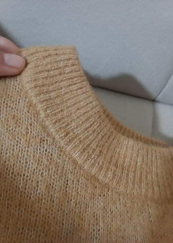 h&m Kadın Triko Bisiklet Yaka Kazak - Görsel 6