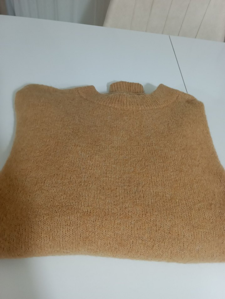 h&m Kadın Triko Bisiklet Yaka Kazak - Görsel 5