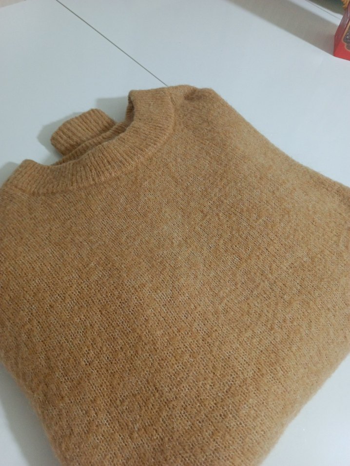 h&m Kadın Triko Bisiklet Yaka Kazak - Görsel 4