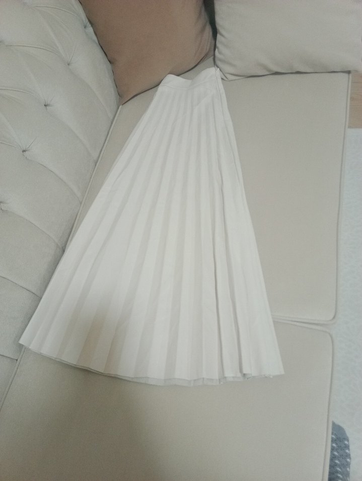 stradivus deri bej Pilili Uzun Kadın Etek - Görsel 2