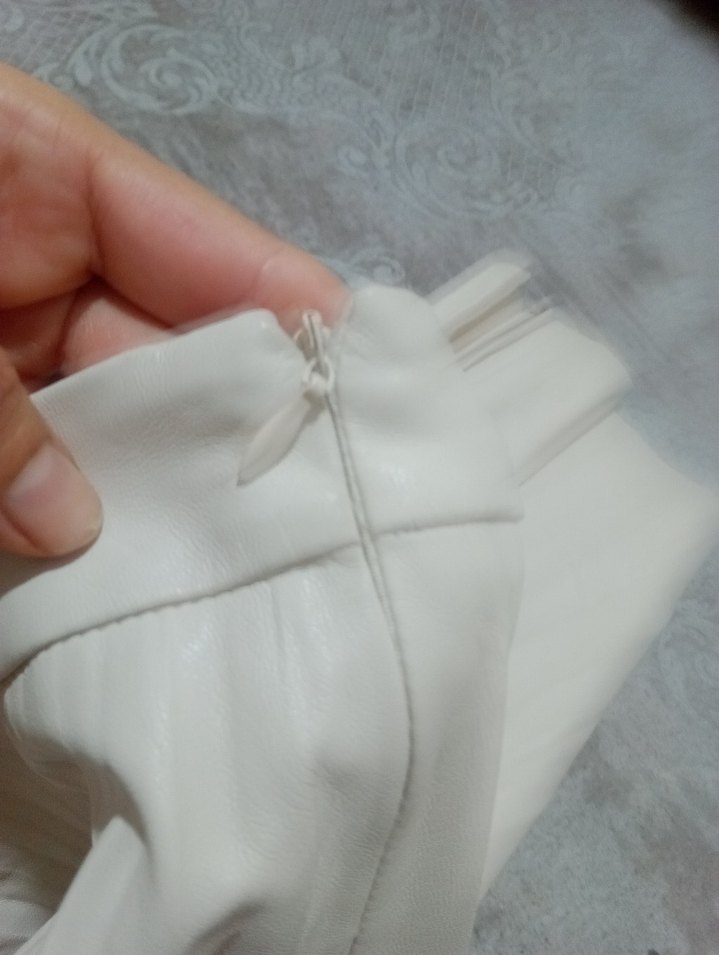 stradivus deri bej Pilili Uzun Kadın Etek - Görsel 4