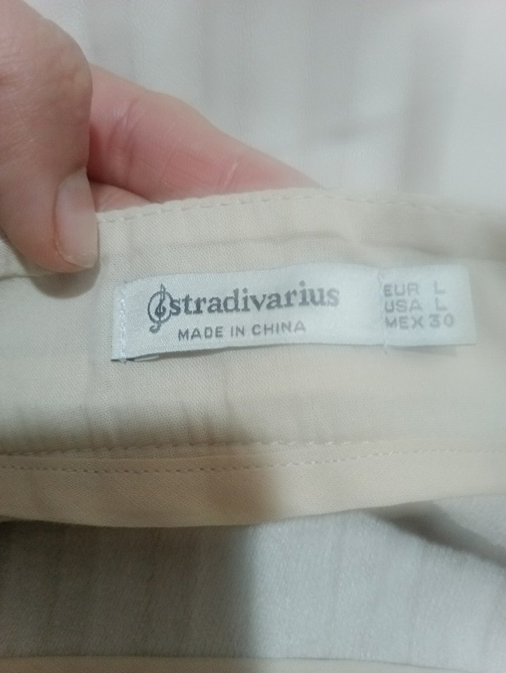 stradivus deri bej Pilili Uzun Kadın Etek - Görsel 5