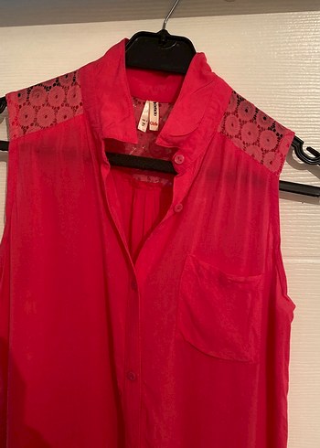 Kolsuz Fulya Bohem kız çocuk 14 yaş için Düğmeli Gömlek - Görsel 2