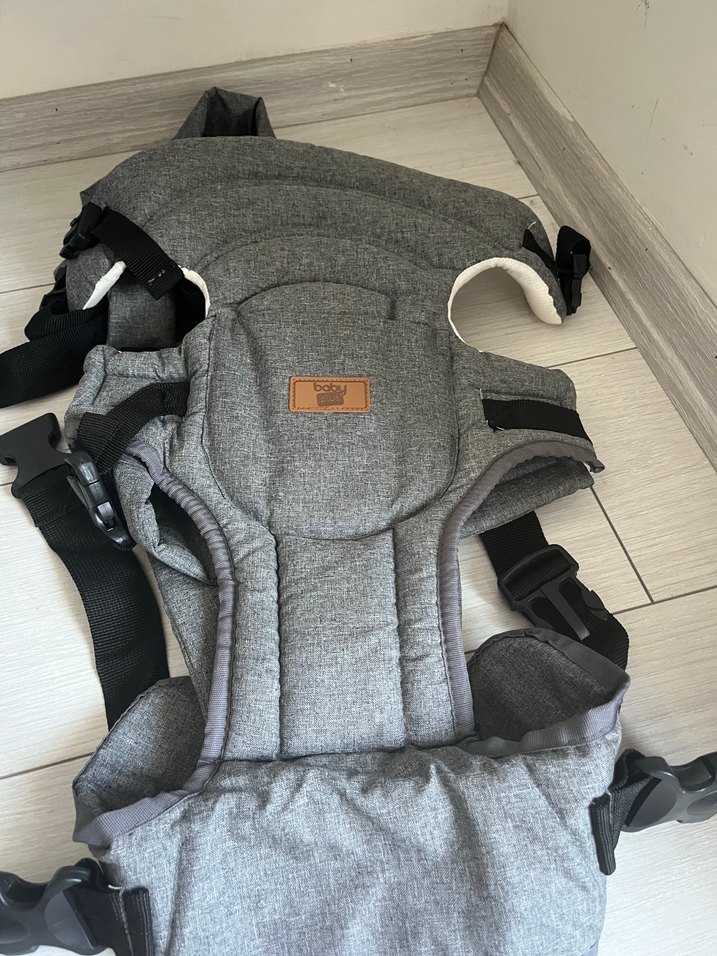 Gri Class Bel Destekli Baby Plus Kanguru - Görsel 3