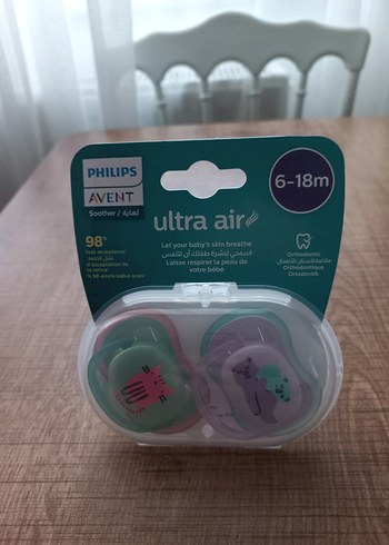 avent emzik ultra air 6-18 ay 2li KAPALI KUTU