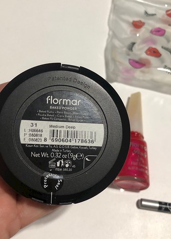 Flormar 31 medium deep baked powder - Görsel 3
