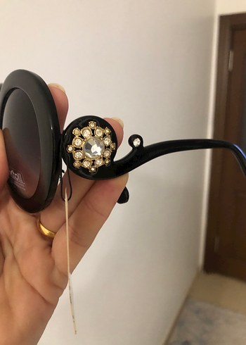 Siyah  Kadın Güneş Gözlüğü - Görsel 5