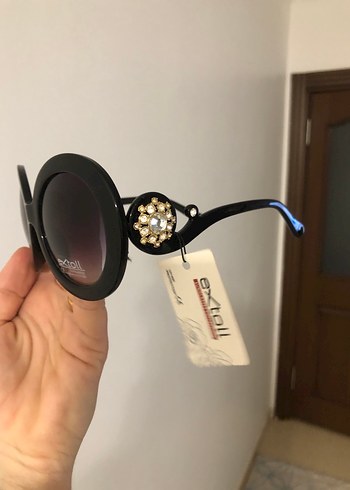 Siyah  Kadın Güneş Gözlüğü - Görsel 7