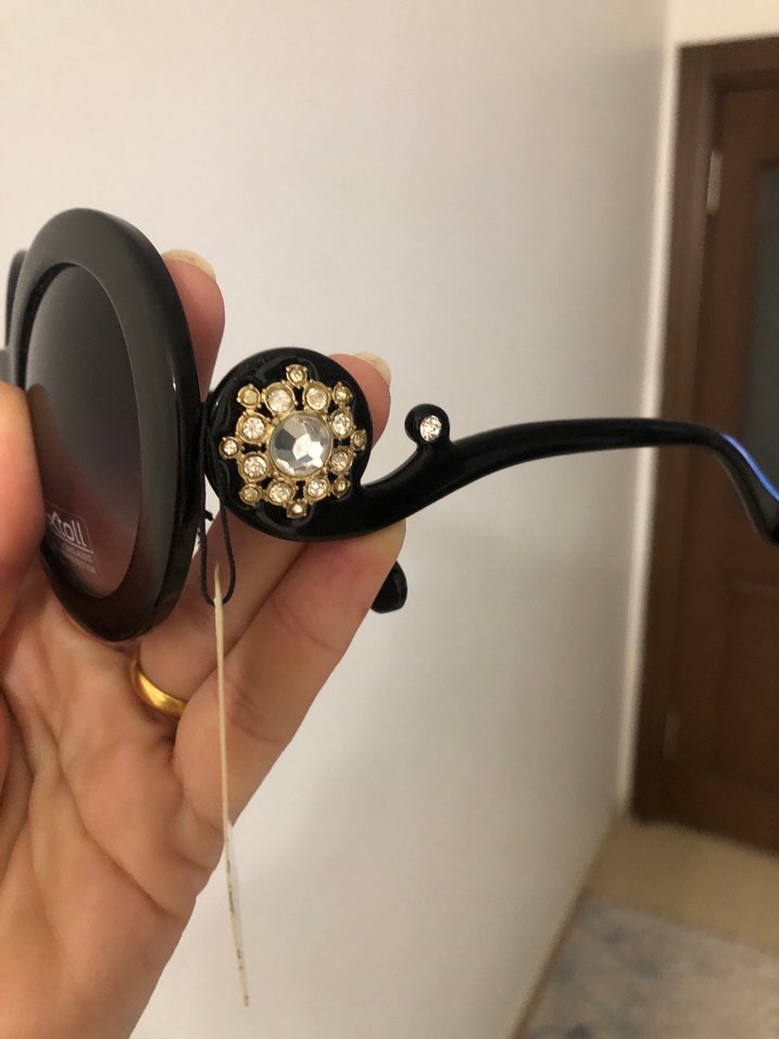 Siyah  Kadın Güneş Gözlüğü - Görsel 5