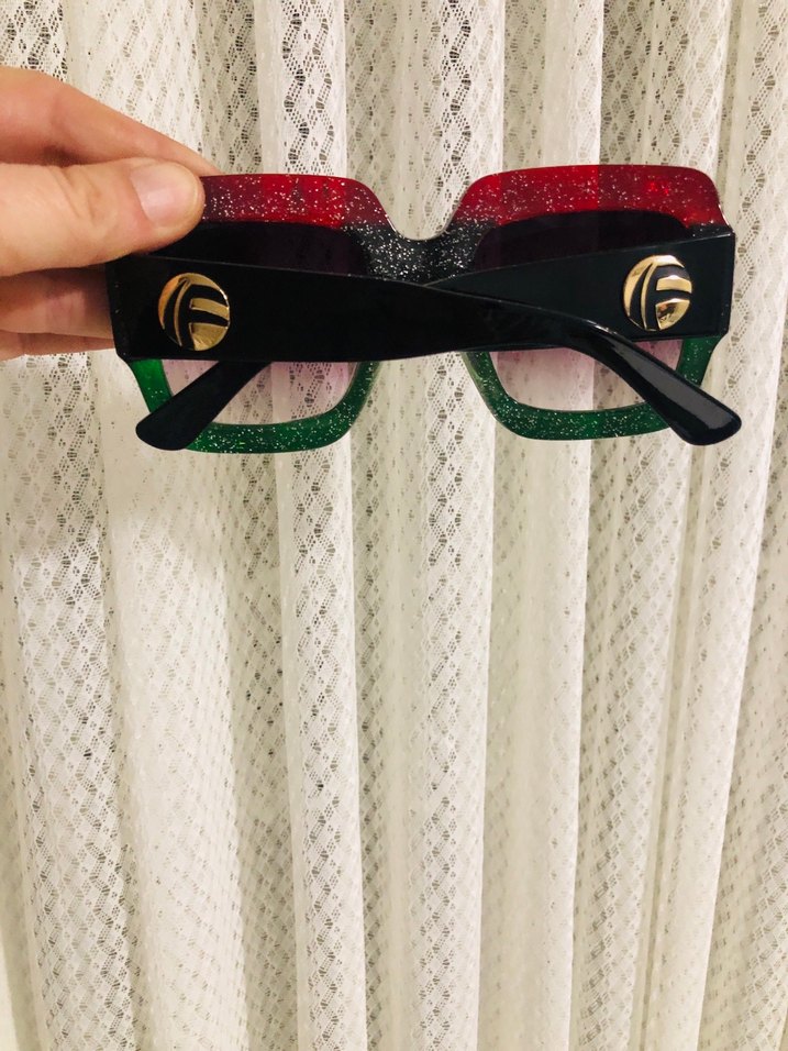 Retro Çok Renkli Kadın Güneş Gözlüğü - Görsel 3