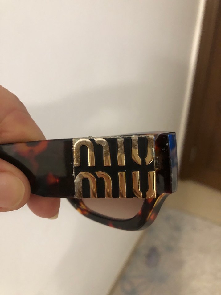 Miu miu leopar  Kadın Güneş Gözlüğü - Görsel 5