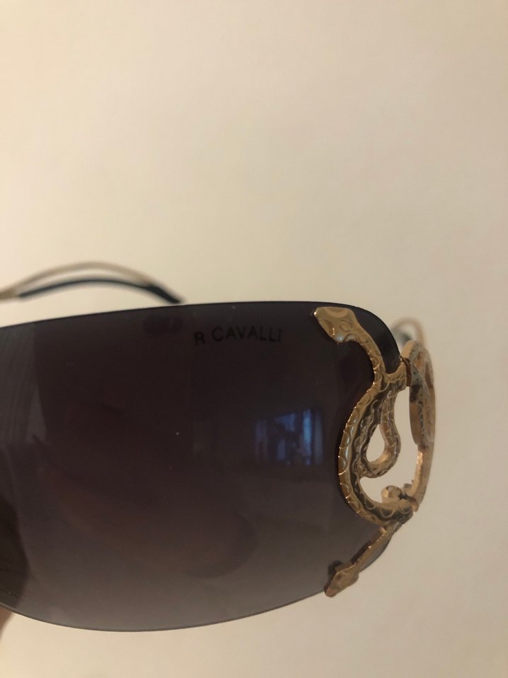 Roberto Cavalli  Koyu Retro Kadın Güneş Gözlüğü - Görsel 4