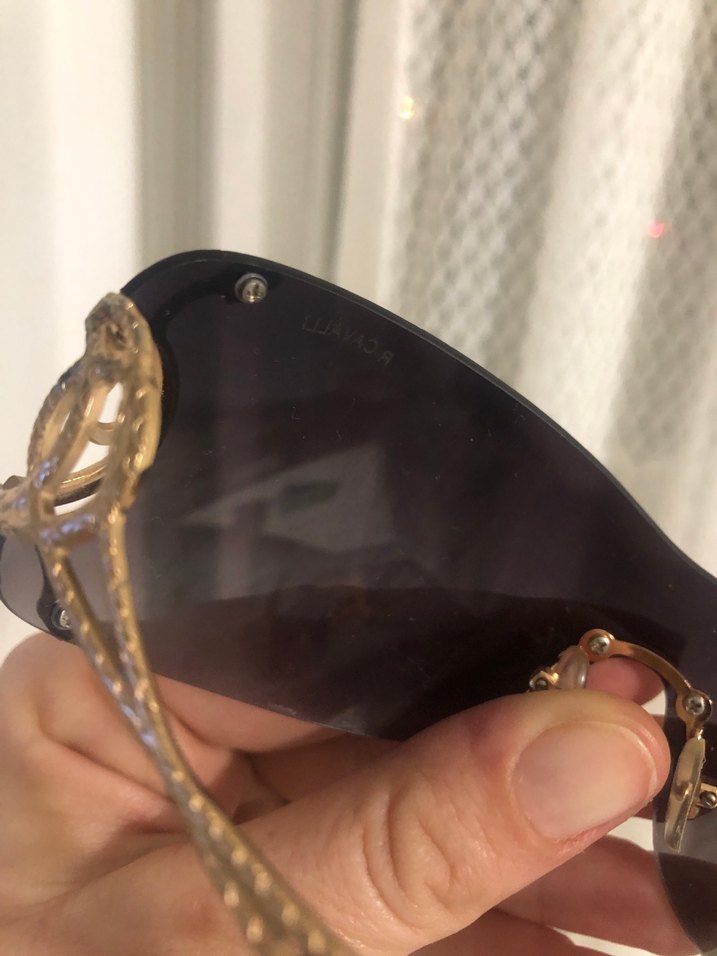 Roberto Cavalli  Koyu Retro Kadın Güneş Gözlüğü - Görsel 5