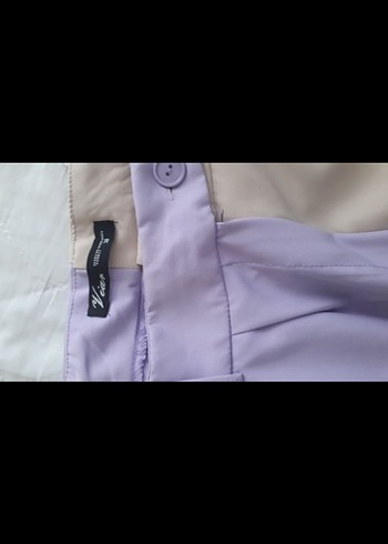 Lila Kadın Uzun Kollu Fırfırlı ikili takim - Görsel 5