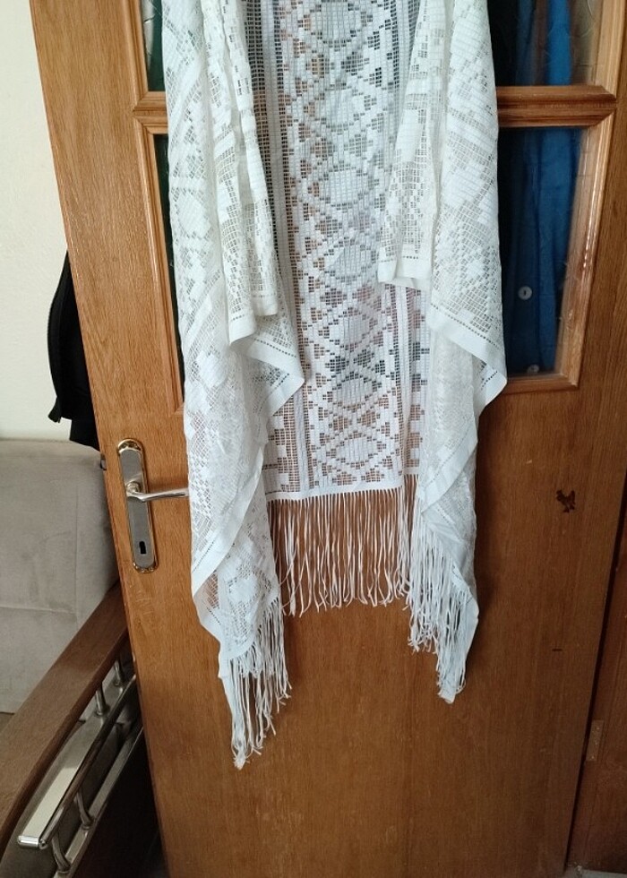 Tül'den yapılmış hafif tunik - Görsel 4