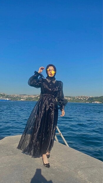 Zara Abiye siyah elbise