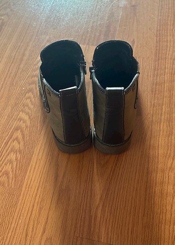 Kahverengi Süet Kadın Dolgu Topuklu Bot - Görsel 3